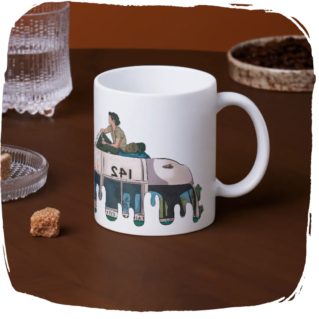 Nome do produto: Caneca 320ml Ellart Na Natureza Selvagem