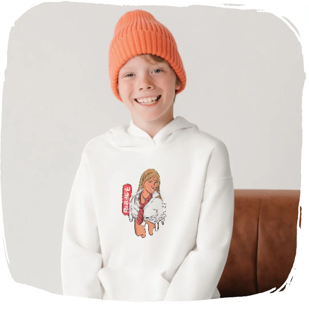 Nome do produto: Moletom Canguru Ellart Mia Rebelde 