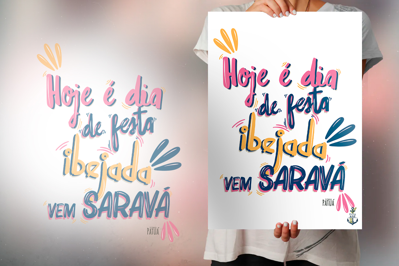 Nome do produto: Pôster Coleção Ponto Cantado - Ibejada