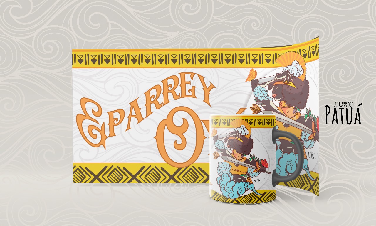 Nome do produto: Coleção Orixás & Entidades - Caneca Termo Mágica Iansã