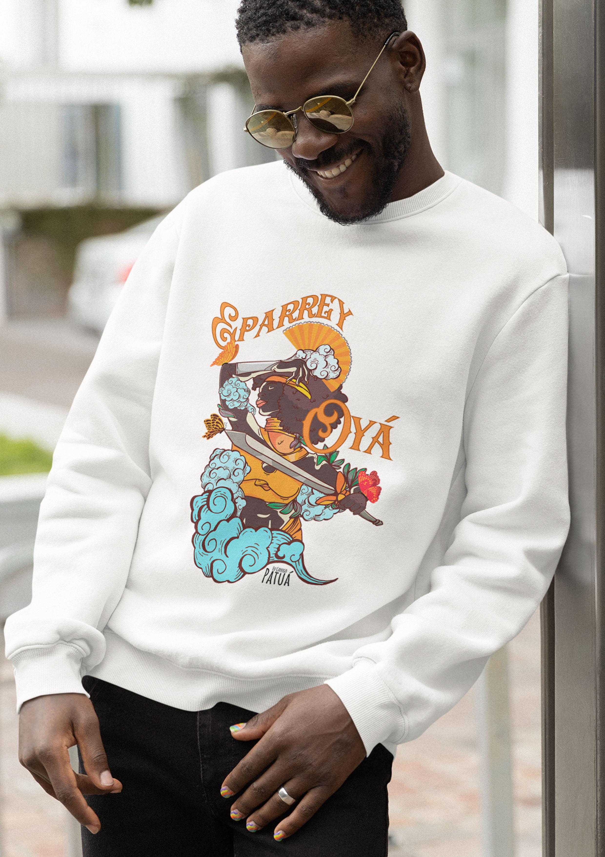 Nome do produto: Coleção Orixás & Entidades - Moletom Fechado Iansã