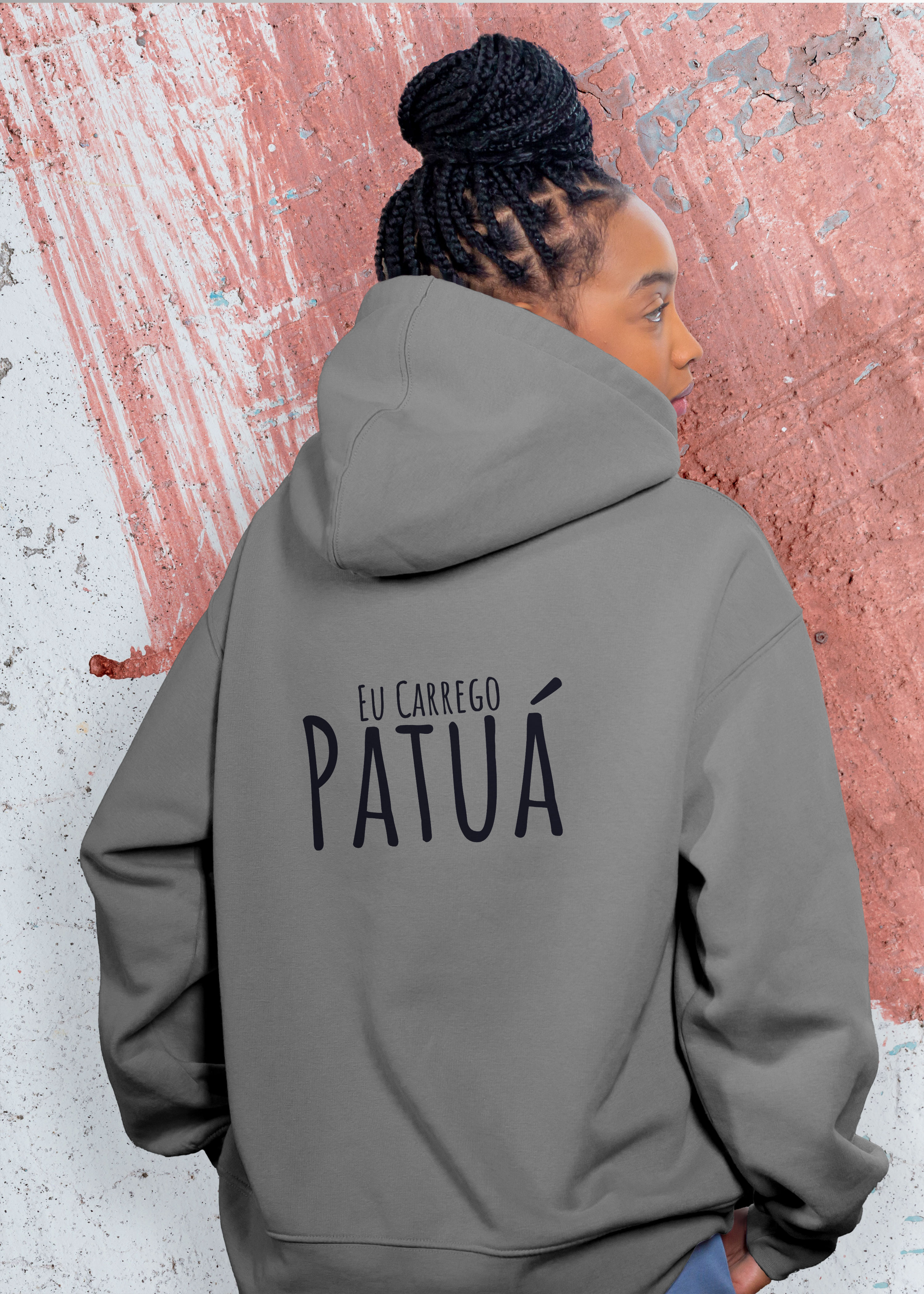 Nome do produto: Coleção Eu Carrego Patuá - Moletom com Zíper