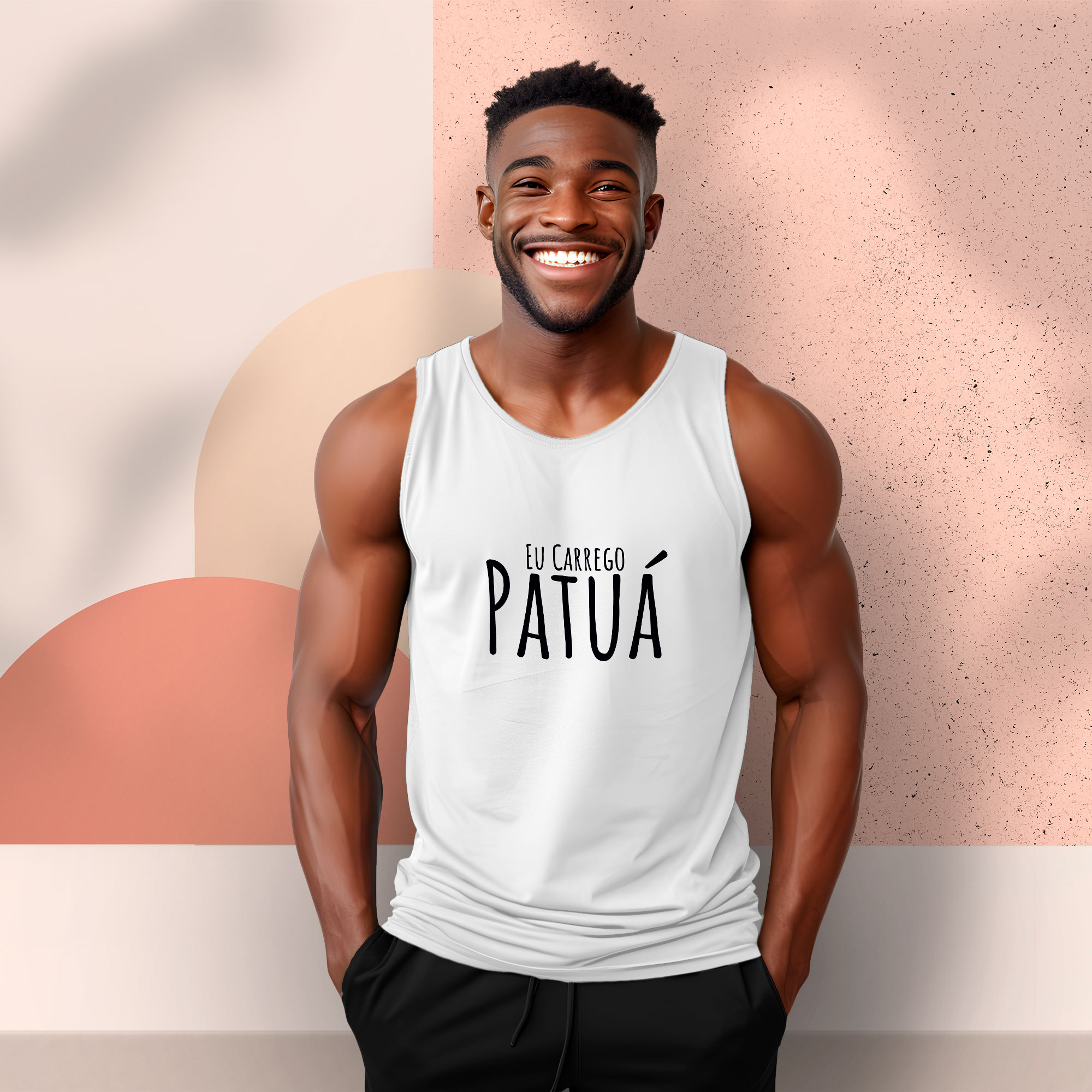 Nome do produto: Coleção Eu Carrego Patuá - Regata