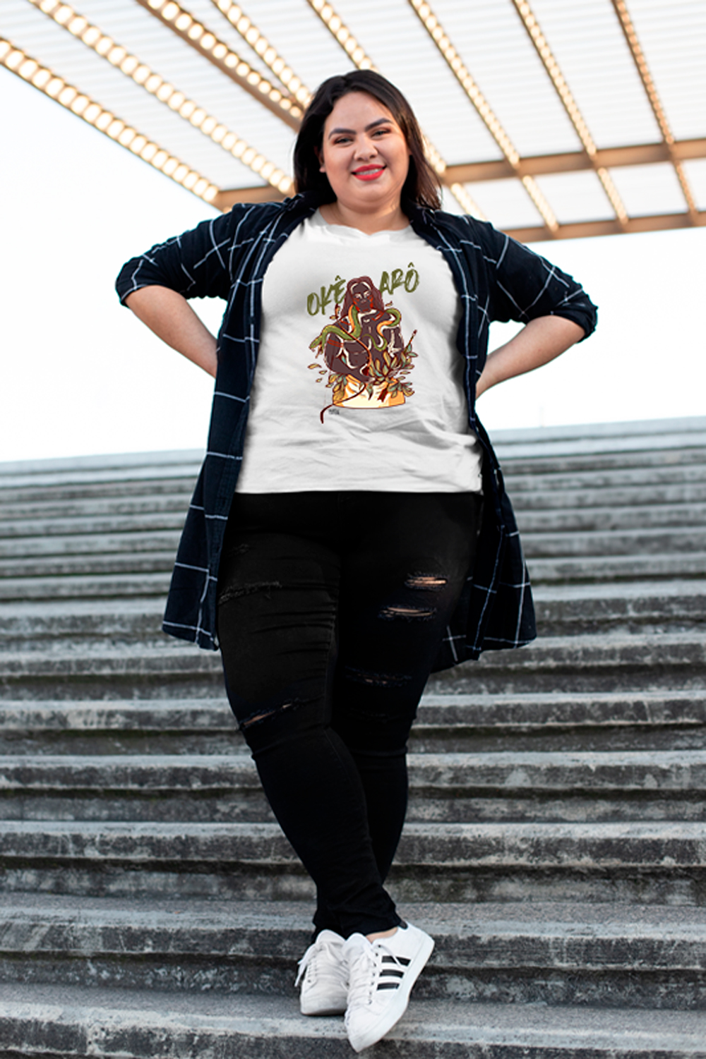 Nome do produto: Coleção Orixás & Entidades - Plus Size Oxóssi