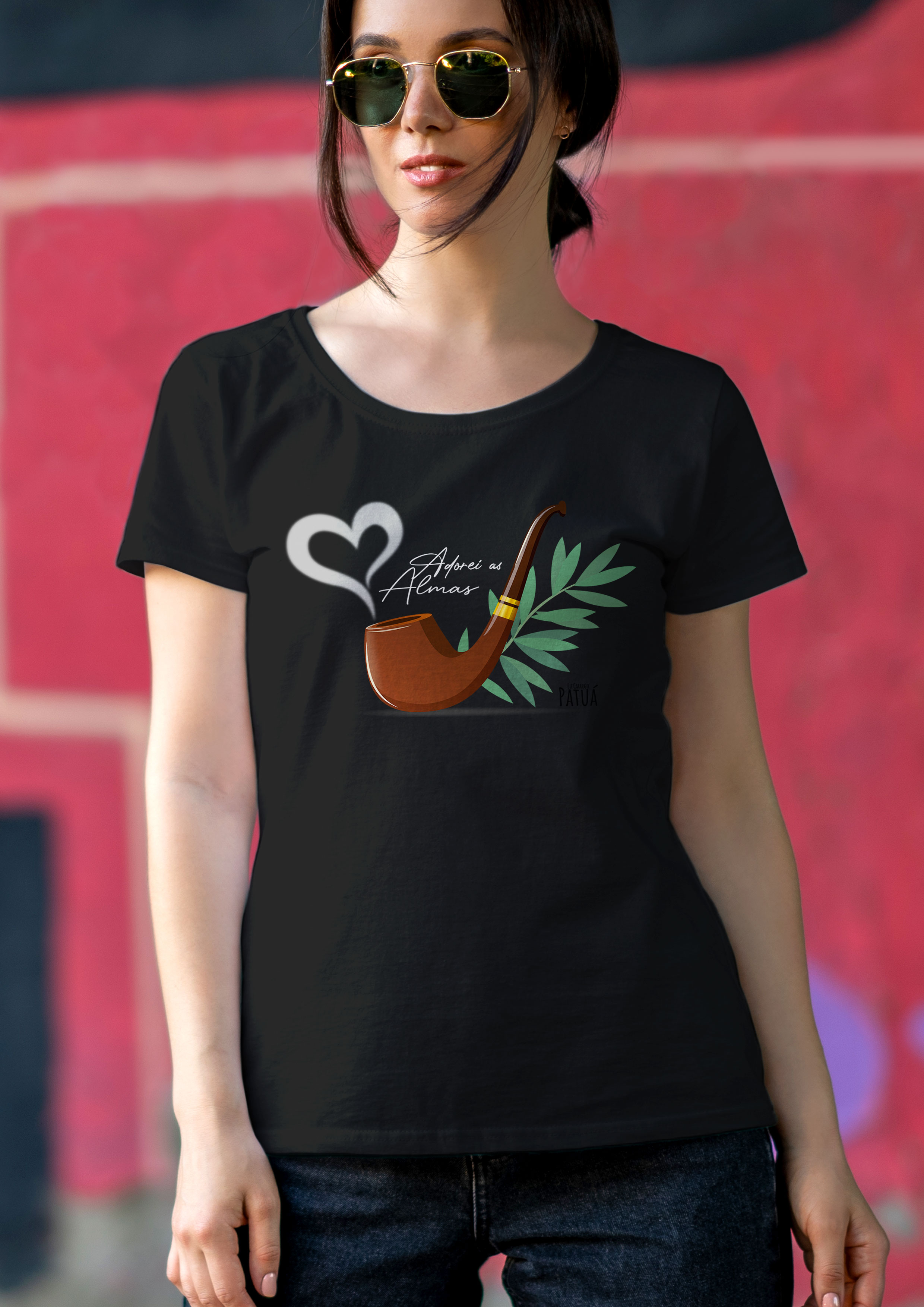 Nome do produto: Coleção Símbolos & Elementos - Baby Long Frente Classic Preto-Velho