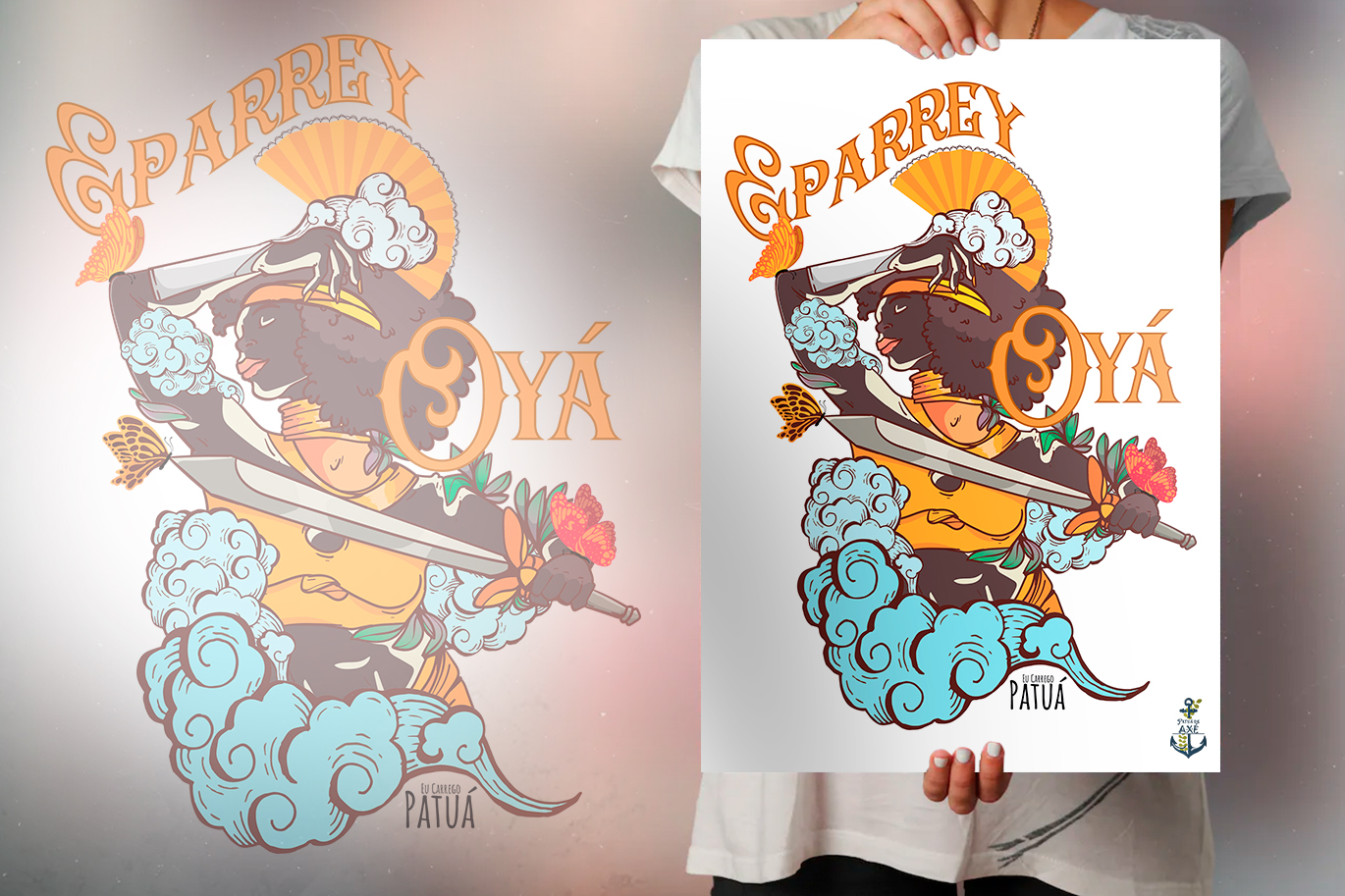 Nome do produto: Pôster Coleção Orixás & Entidades - Iansã