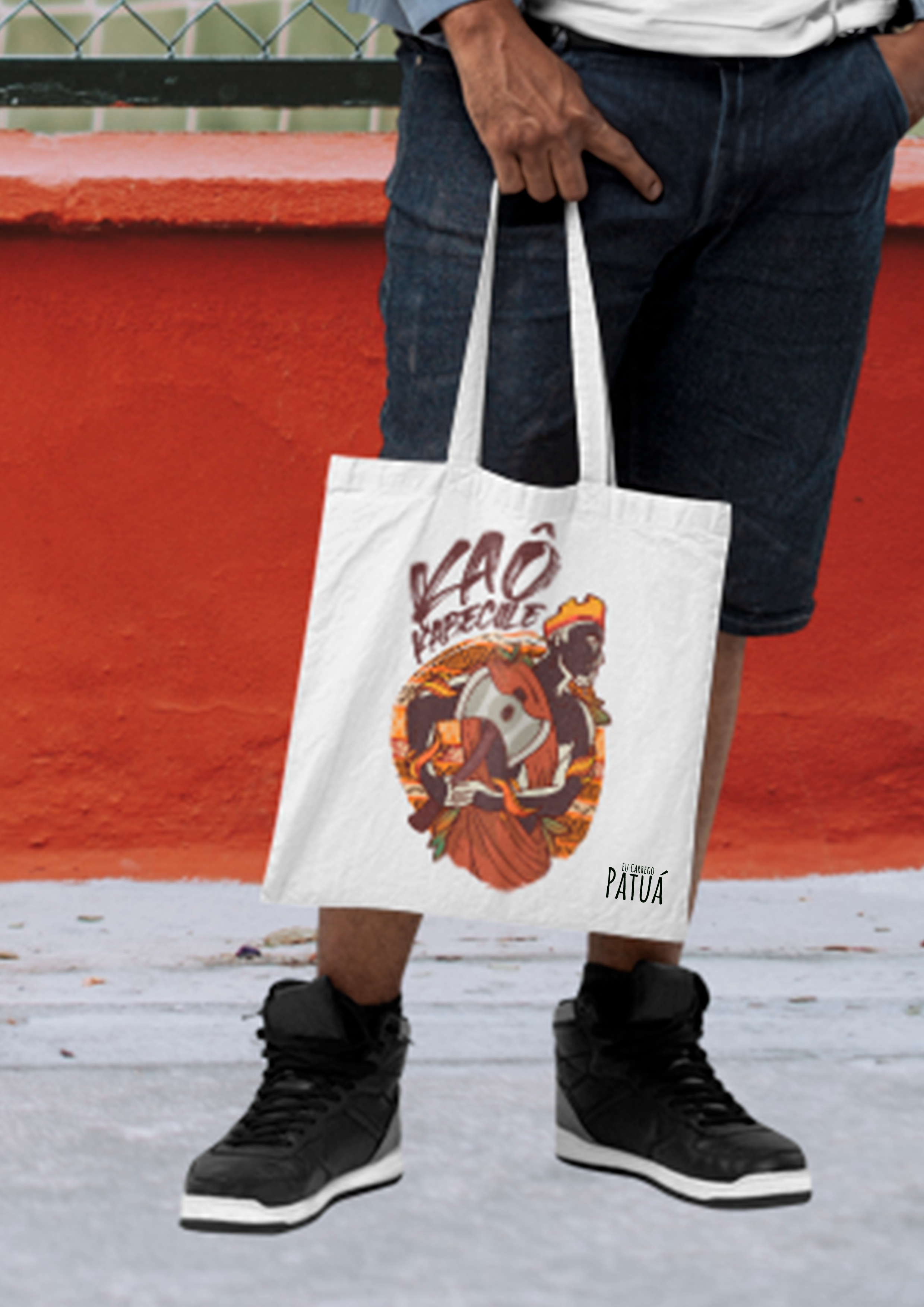 Nome do produto: Coleção Orixás & Entidades - Ecobag Xangô