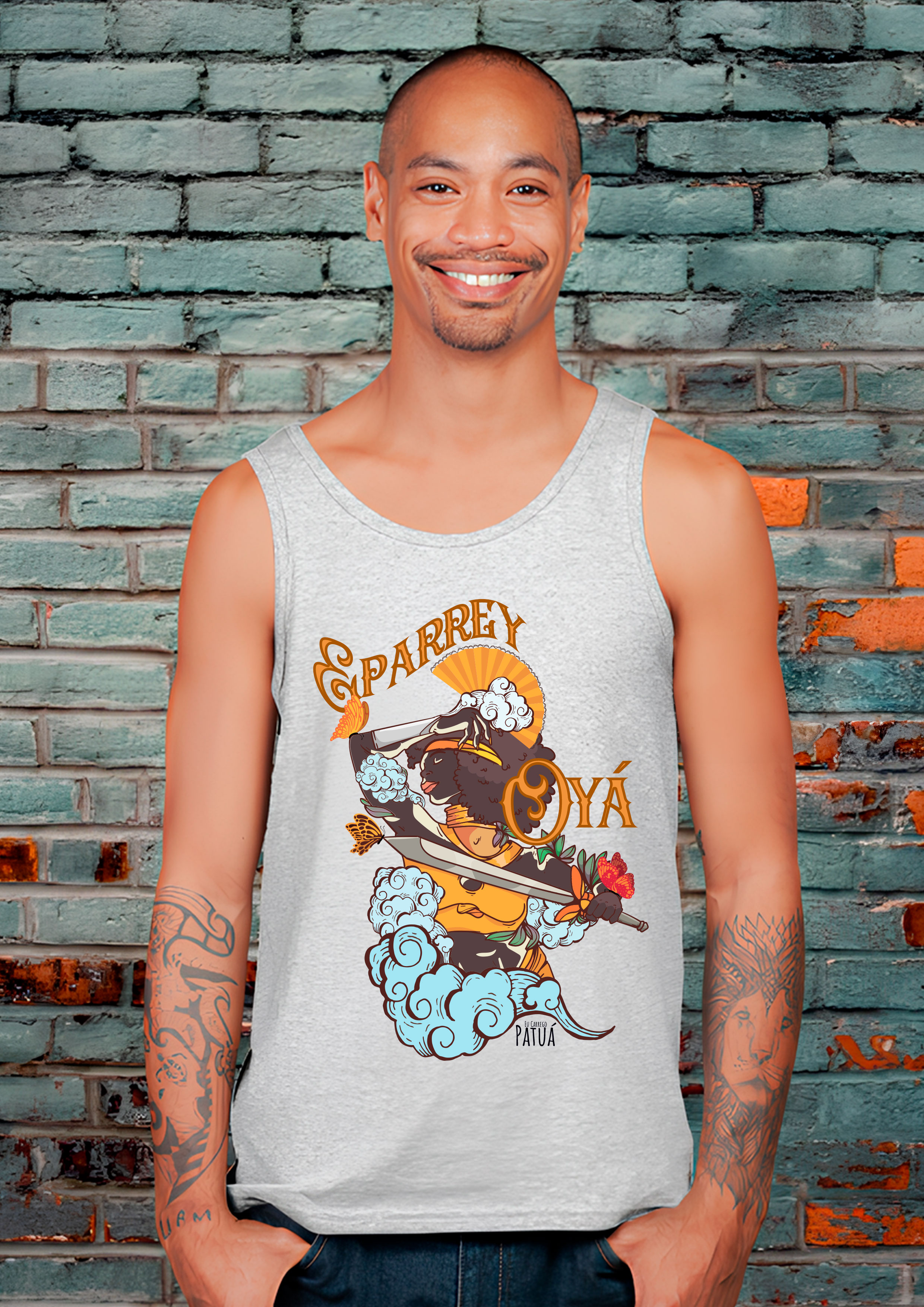 Nome do produto: Coleção Orixás & Entidades - Regata Iansã