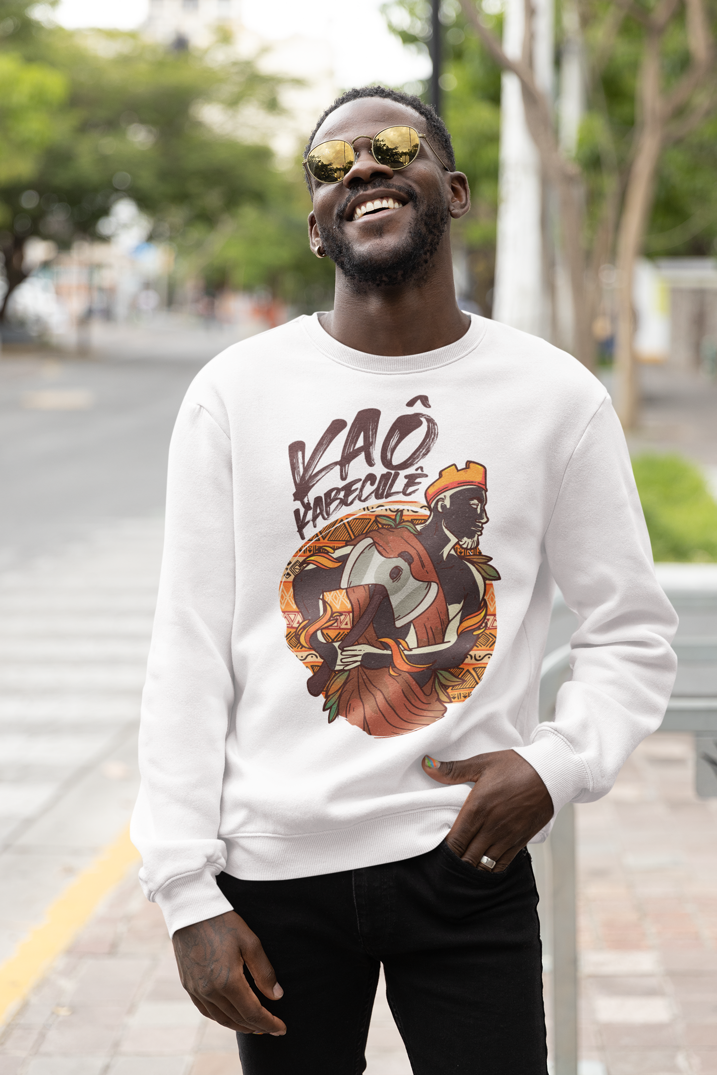 Nome do produto: Coleção Orixás & Entidades - Moletom Fechado Xangô