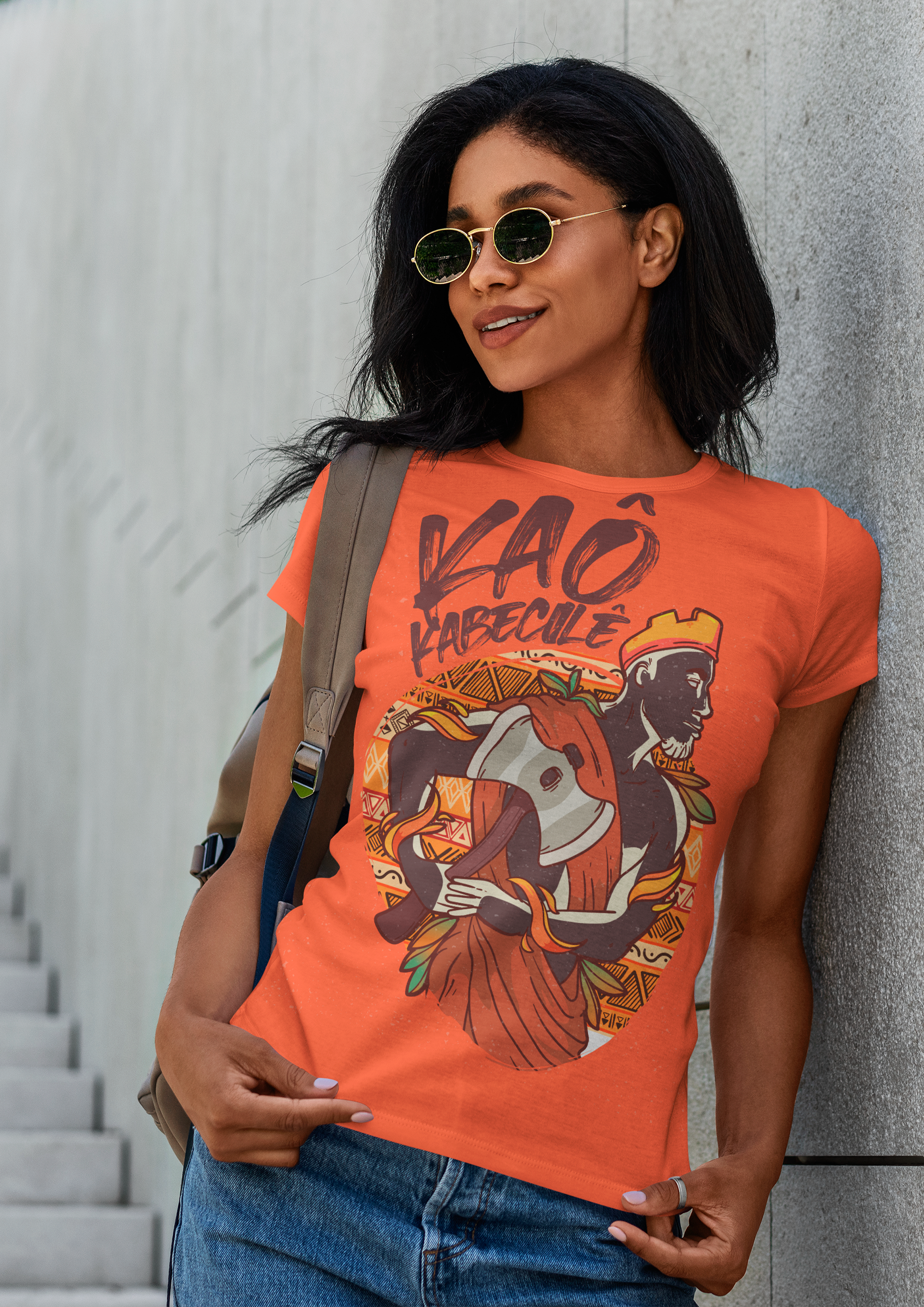 Nome do produto: Coleção Orixás & Entidades - Baby Long Frente Classic Xangô