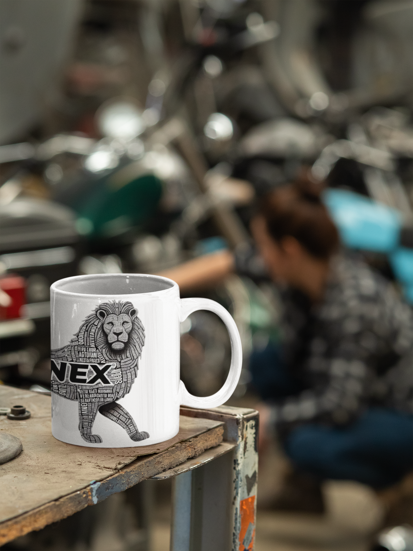Nome do produto: VENEX - Lion Mug Text