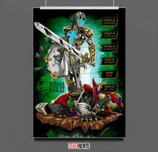 Poster Armadura de Deus