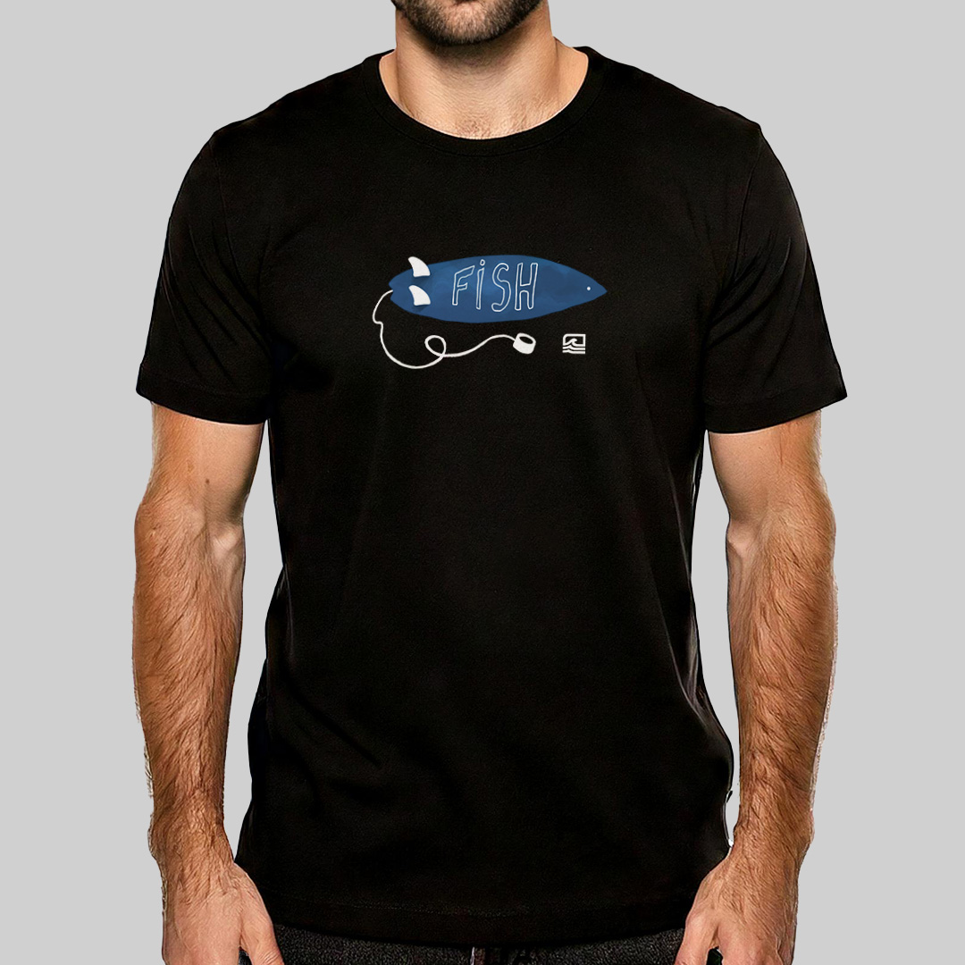 Nome do produto: Camiseta Prime - Fish (cor) - Essence Surf