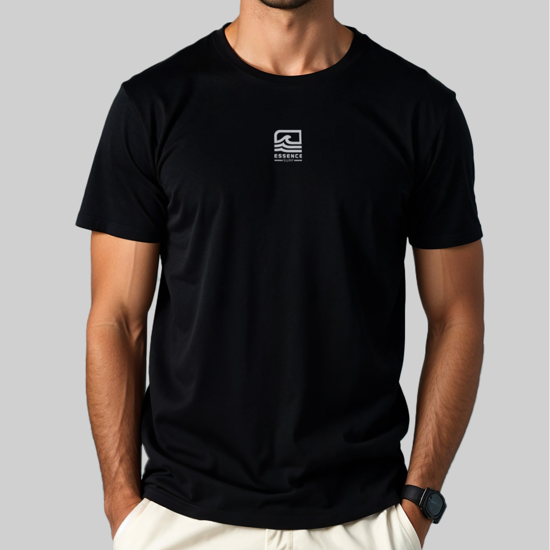 Nome do produto: T-shirt Pima - Logo Essence Surf Centro