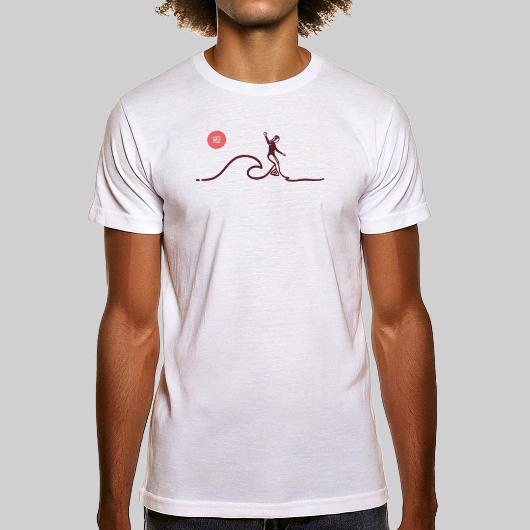 Nome do produto: Camiseta Prime - Livre como o Oceano - Essence Surf