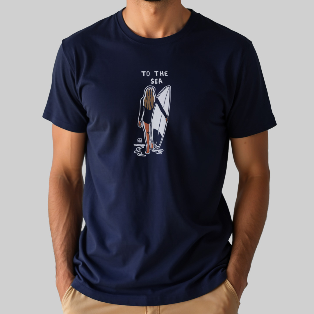 Nome do produto: Camiseta Prime - To The Sea (Cor) - Essence Surf