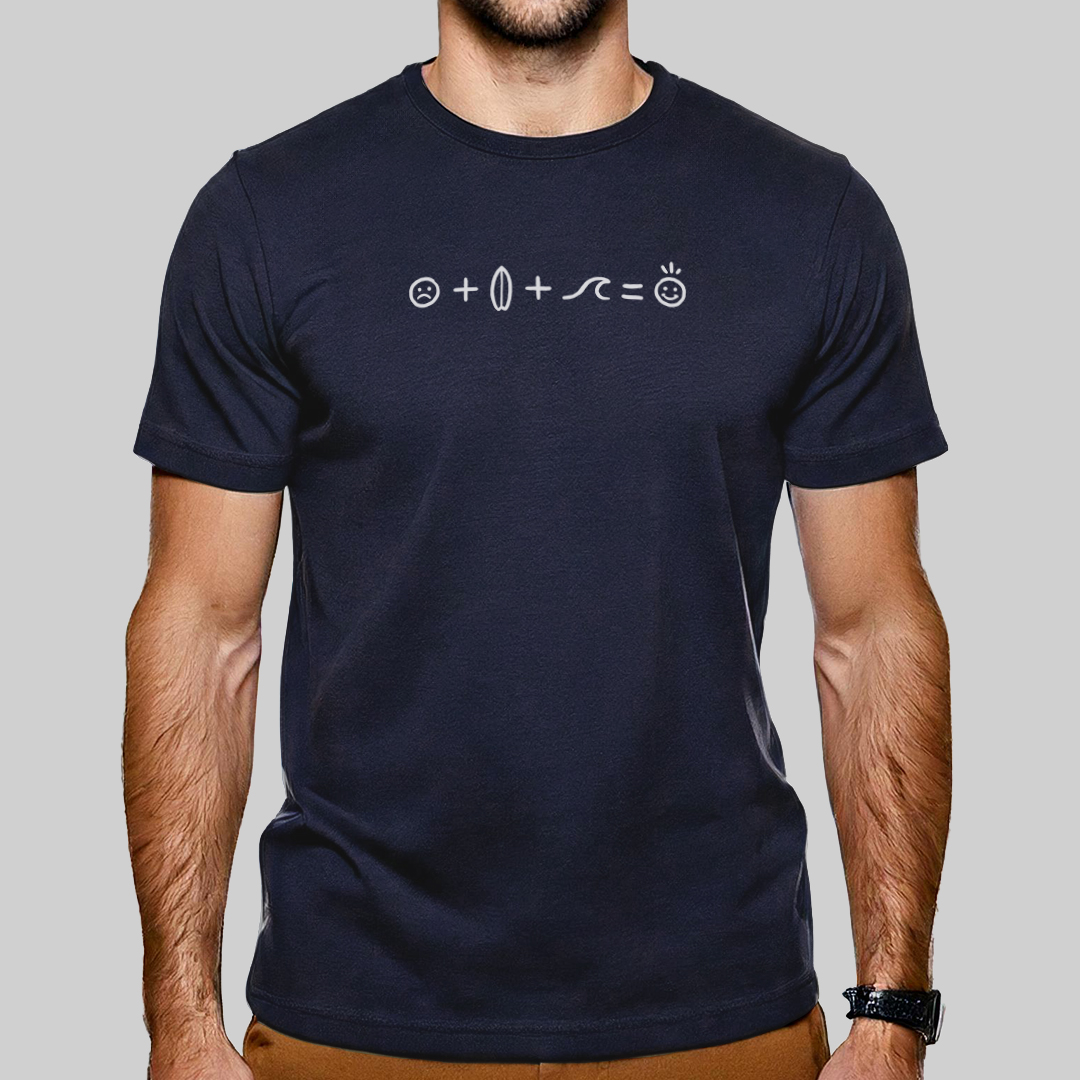 Nome do produto: Camiseta Prime - Fórmula da Felicidade (cor) - Essence Surf
