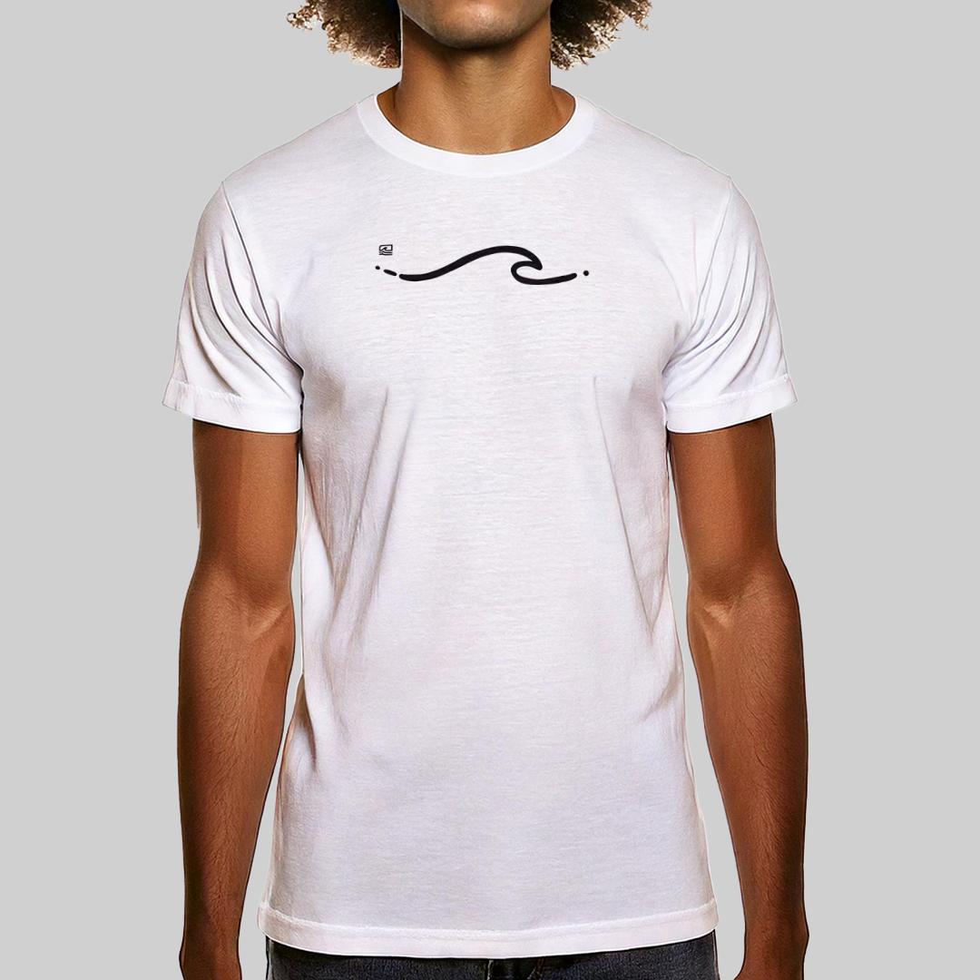 Nome do produto: Camiseta Prime - Onda Minimalista - Essence Surf