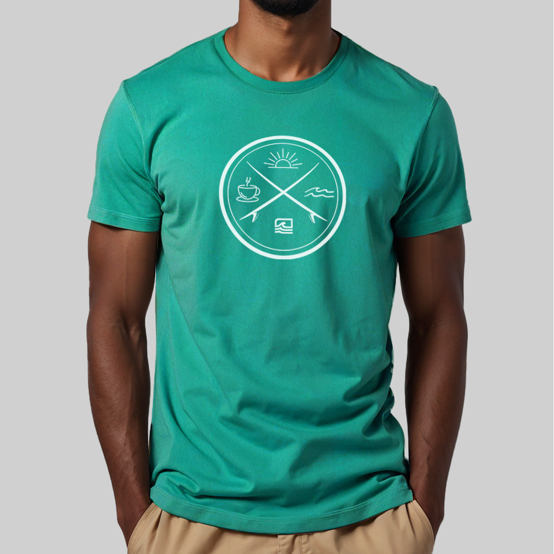 Nome do produto: Camiseta Estonada - O Ciclo do Surf - Essence Surf