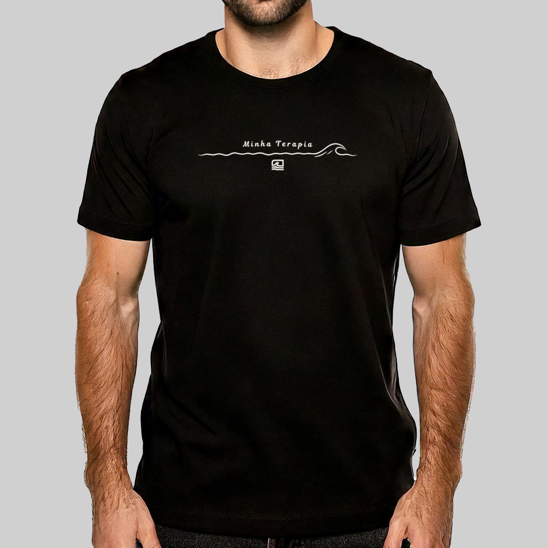 Nome do produto: Camiseta Prime - Minha Terapia (Cor) - Essence Surf