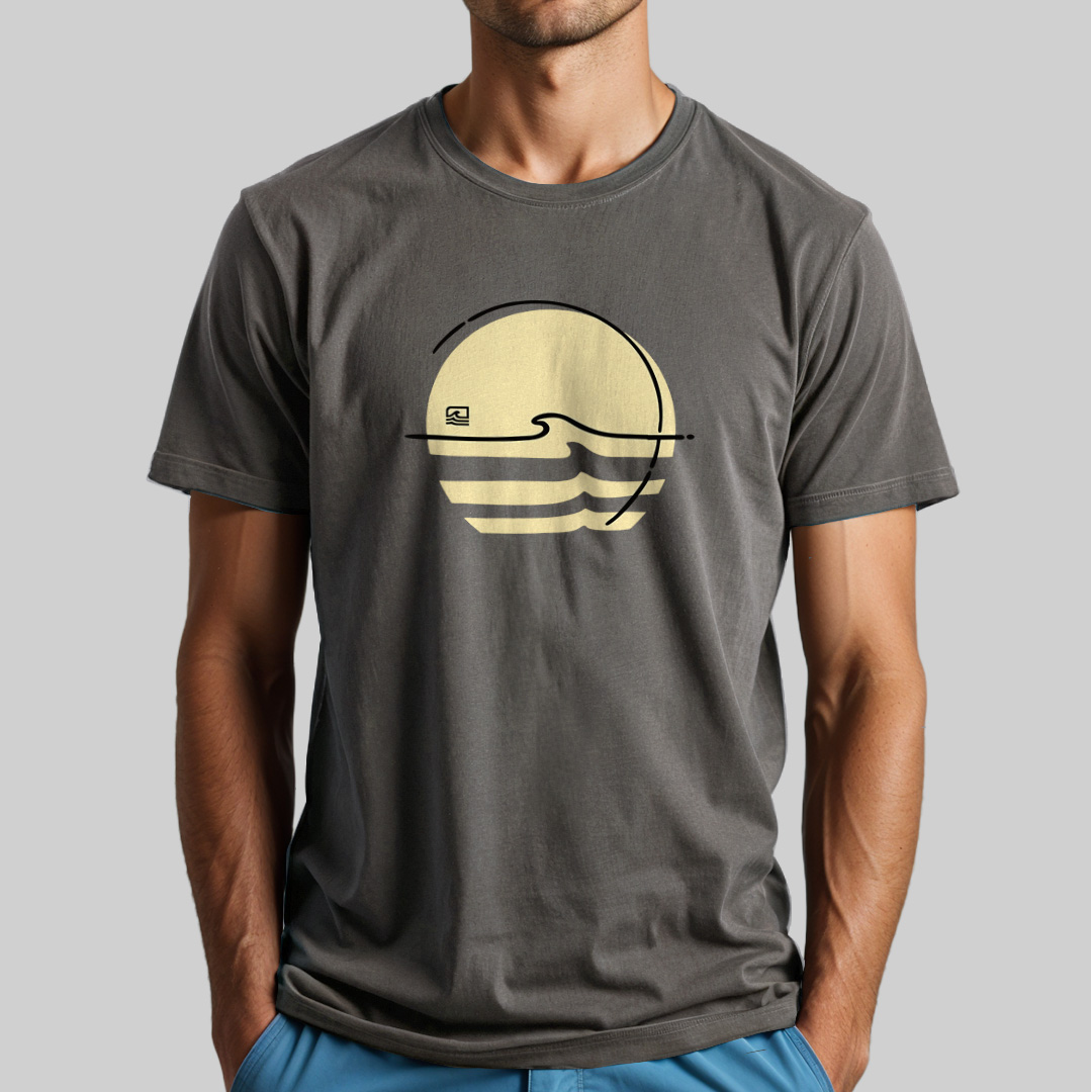 Nome do produto: Camiseta Estonada - Sunset - Essence Surf