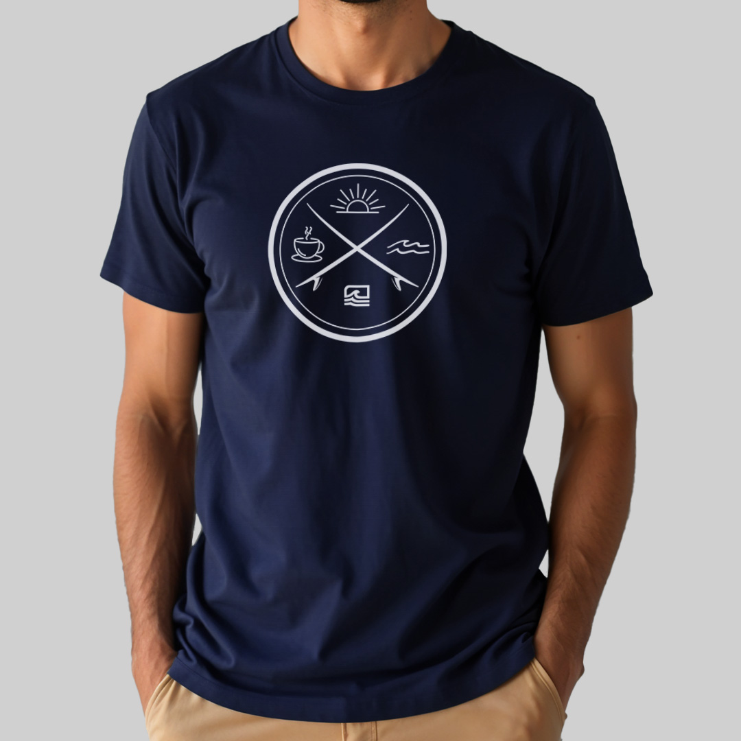 Nome do produto: Camiseta Prime - O Ciclo do Surf (Cor) - Essence Surf
