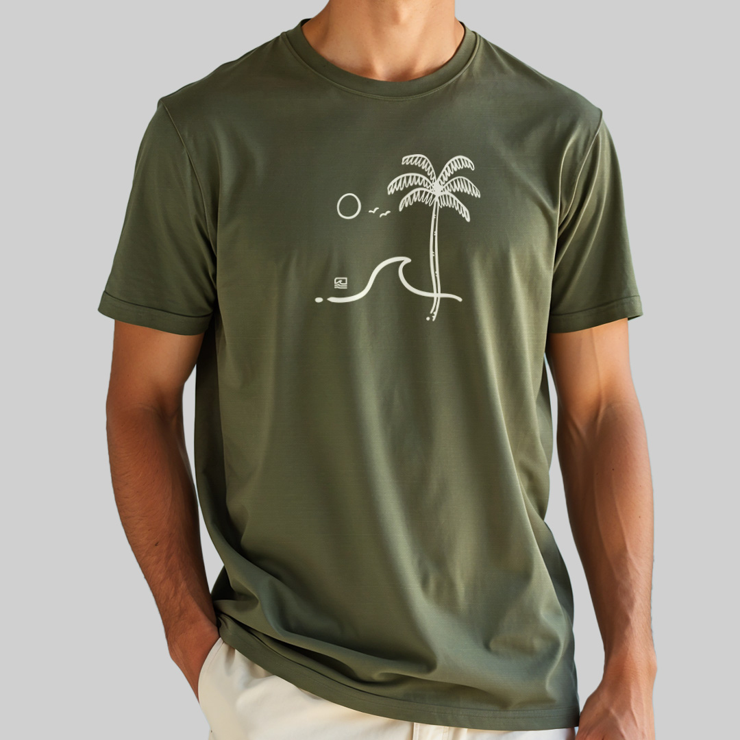 Nome do produto: Camiseta Prime - Rascunho do Paraíso (cor) - Essence Surf