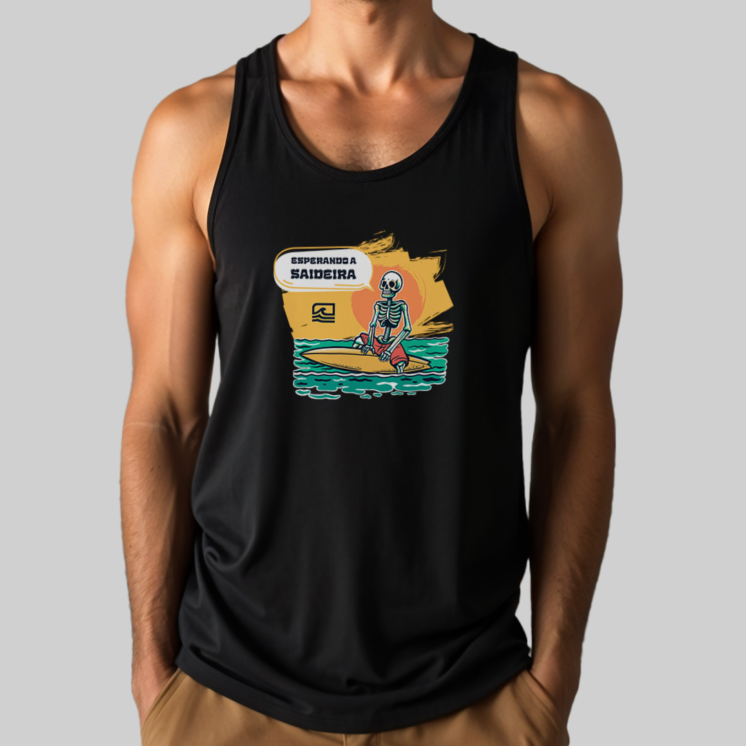 Nome do produto: Regata - Esperando a Saideira - Essence Surf