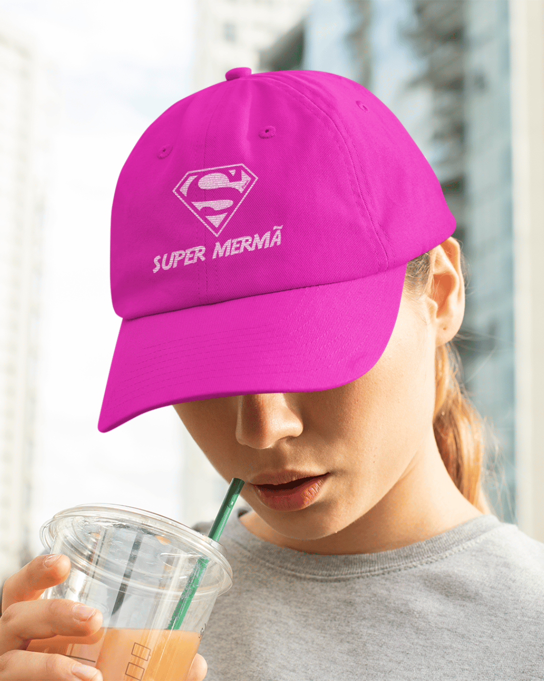 Nome do produto: Boné Super Mermã