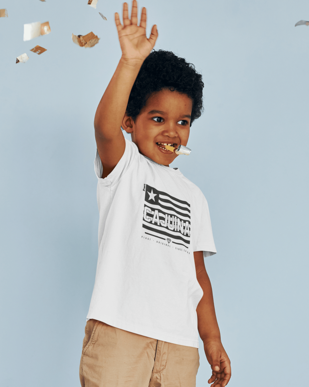 Nome do produto: Camiseta Cajuína Infantil