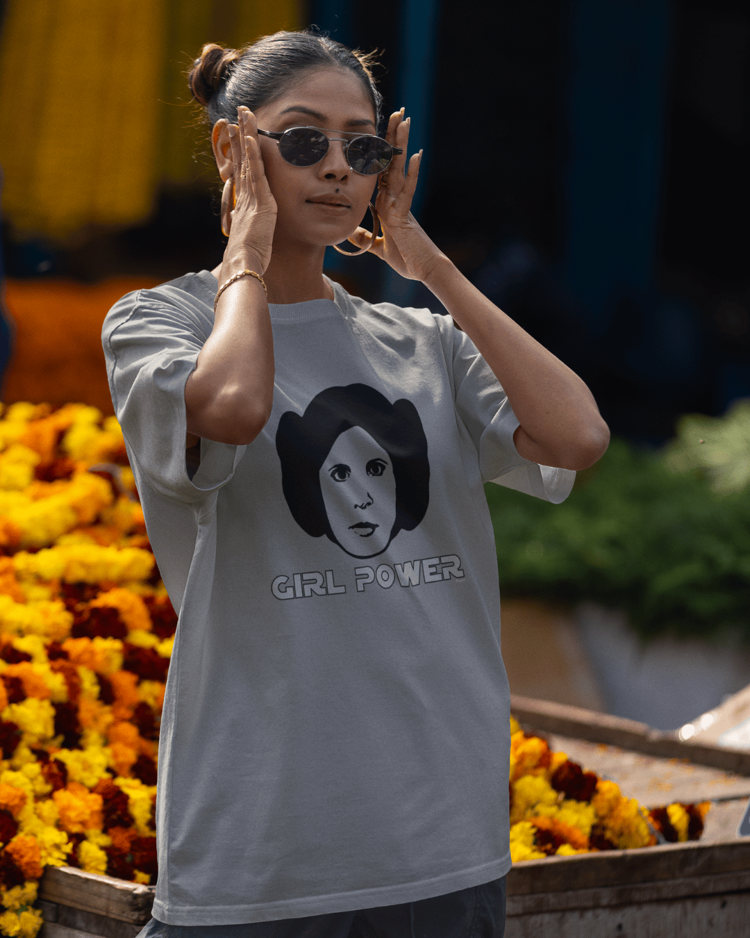 Nome do produto: Camiseta Girl Power Masculina