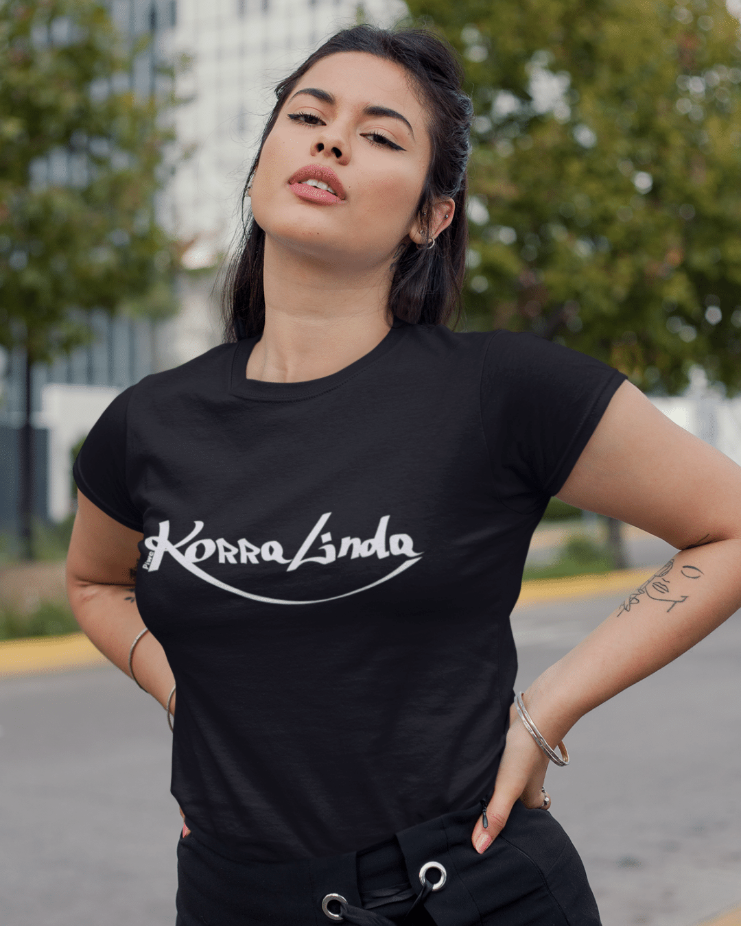 Nome do produto: Camiseta Korralinda Baby Long Feminina