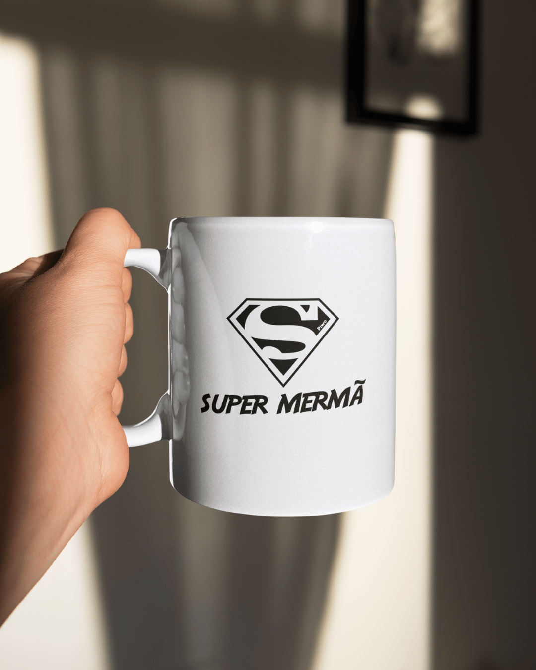 Nome do produto: Caneca Super Mermã