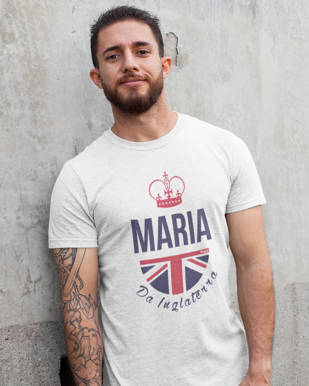 Nome do produto: Camiseta Maria da Inglaterra Masculina