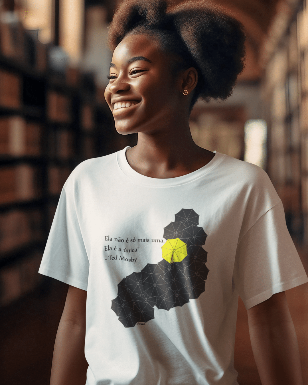 Nome do produto: Camiseta Ted Mosby - How I Meet Your Mother Feminina