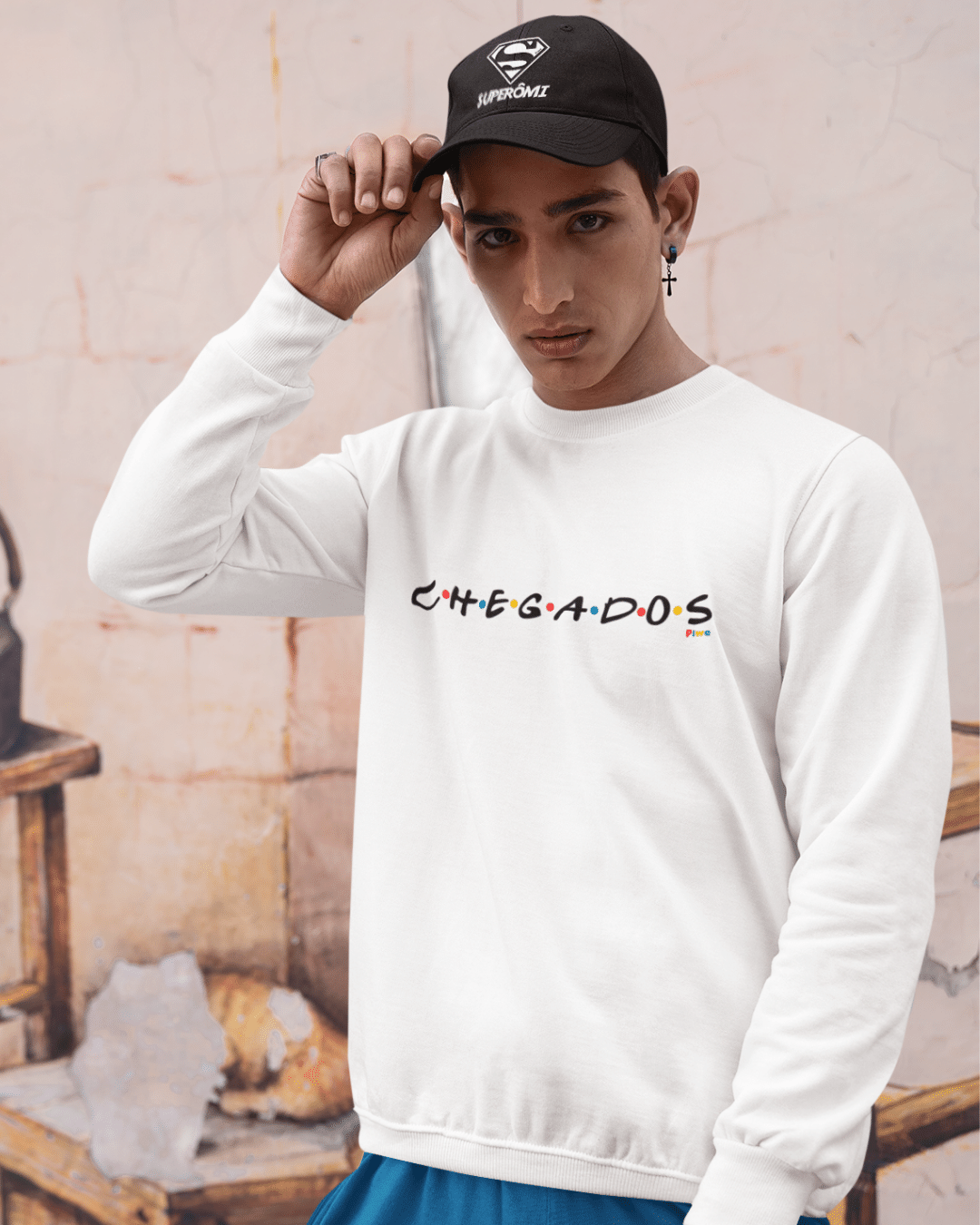 Nome do produto: Moletom Chegados (Unissex)