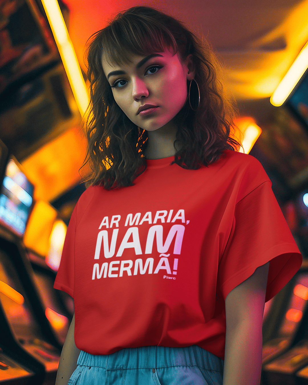 Nome do produto: Camiseta Armaria Nam Mermã Padrão Masculina