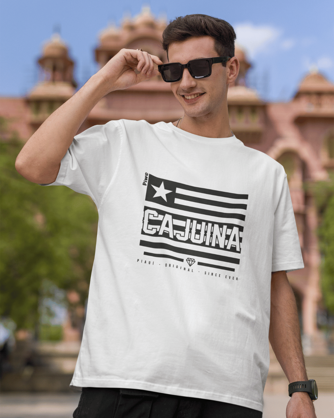 Nome do produto: Camiseta Cajuína Masculina