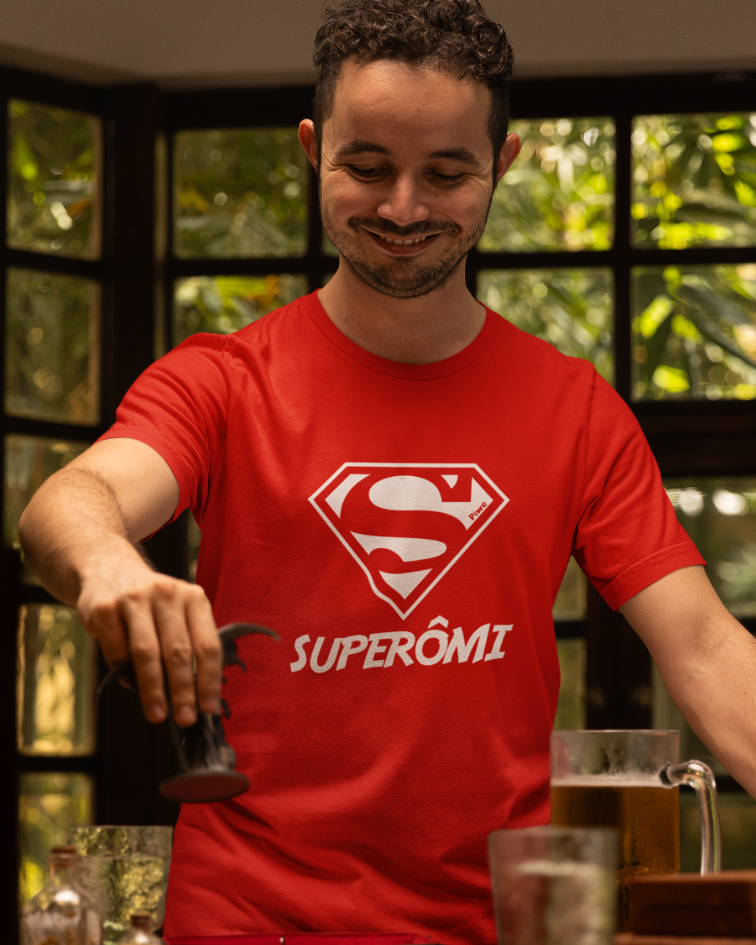 Nome do produto: Camiseta Superômi Masculina