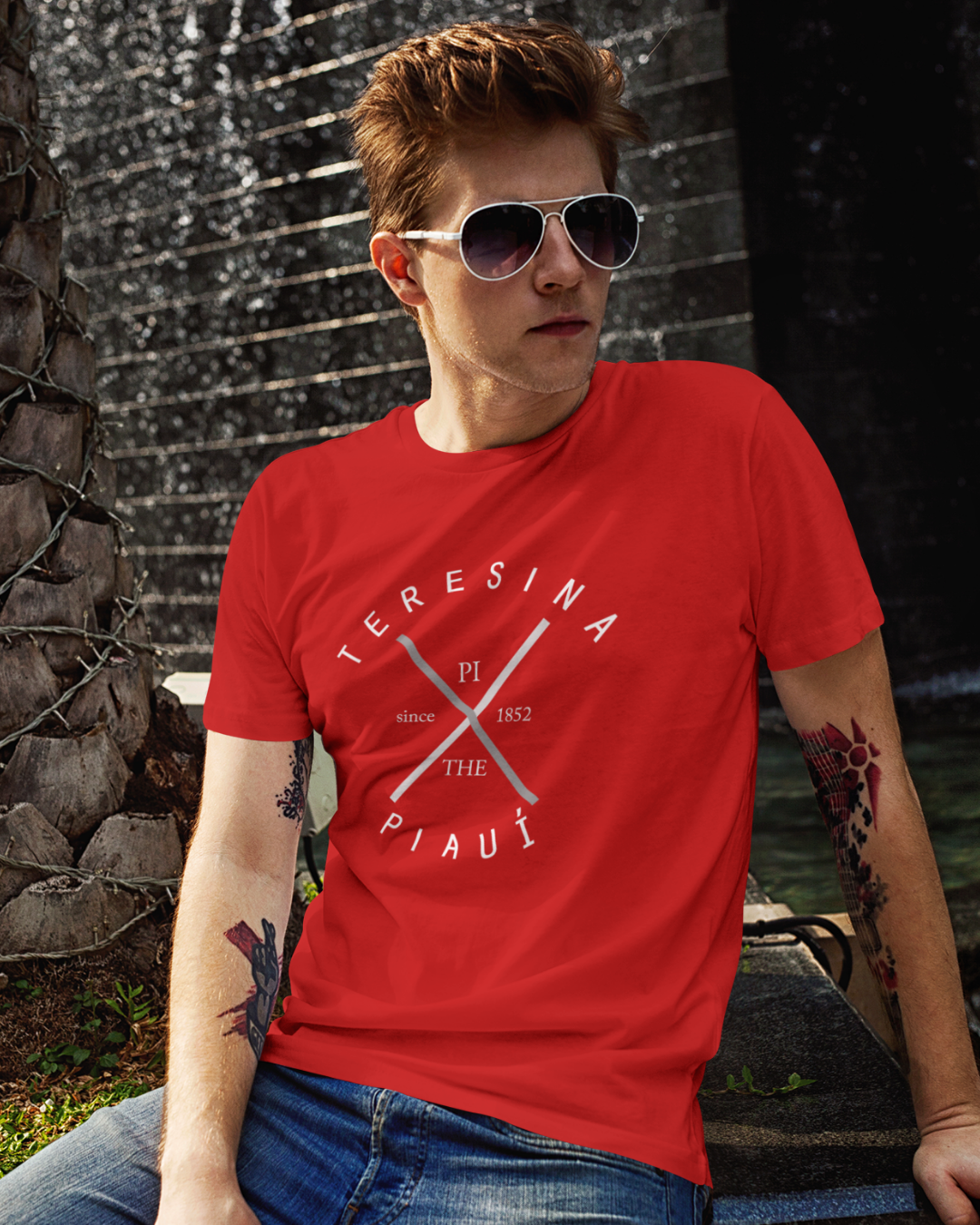 Nome do produto: Camiseta Teresina Piauí Masculina