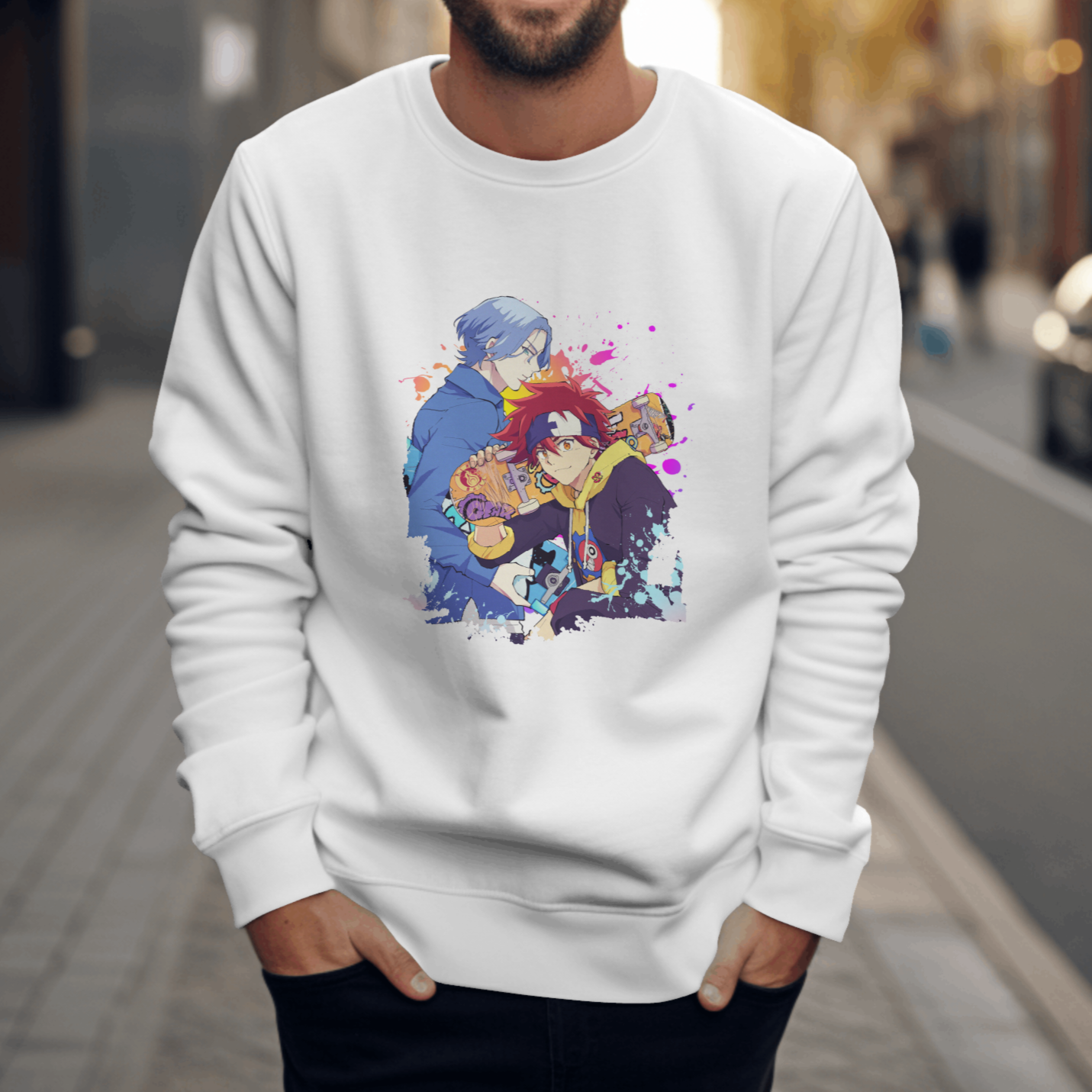 Nome do produto: moletom de anime - SK8 the infinity 