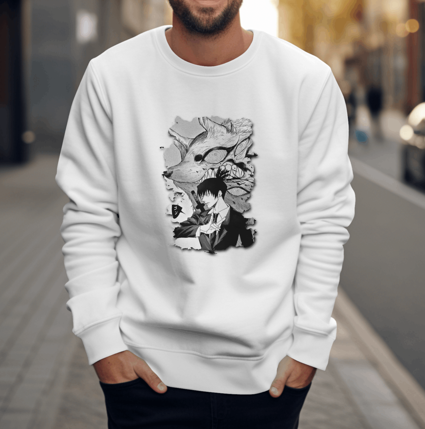 Nome do produto: moletom de anime - Chainsaw man, Aki