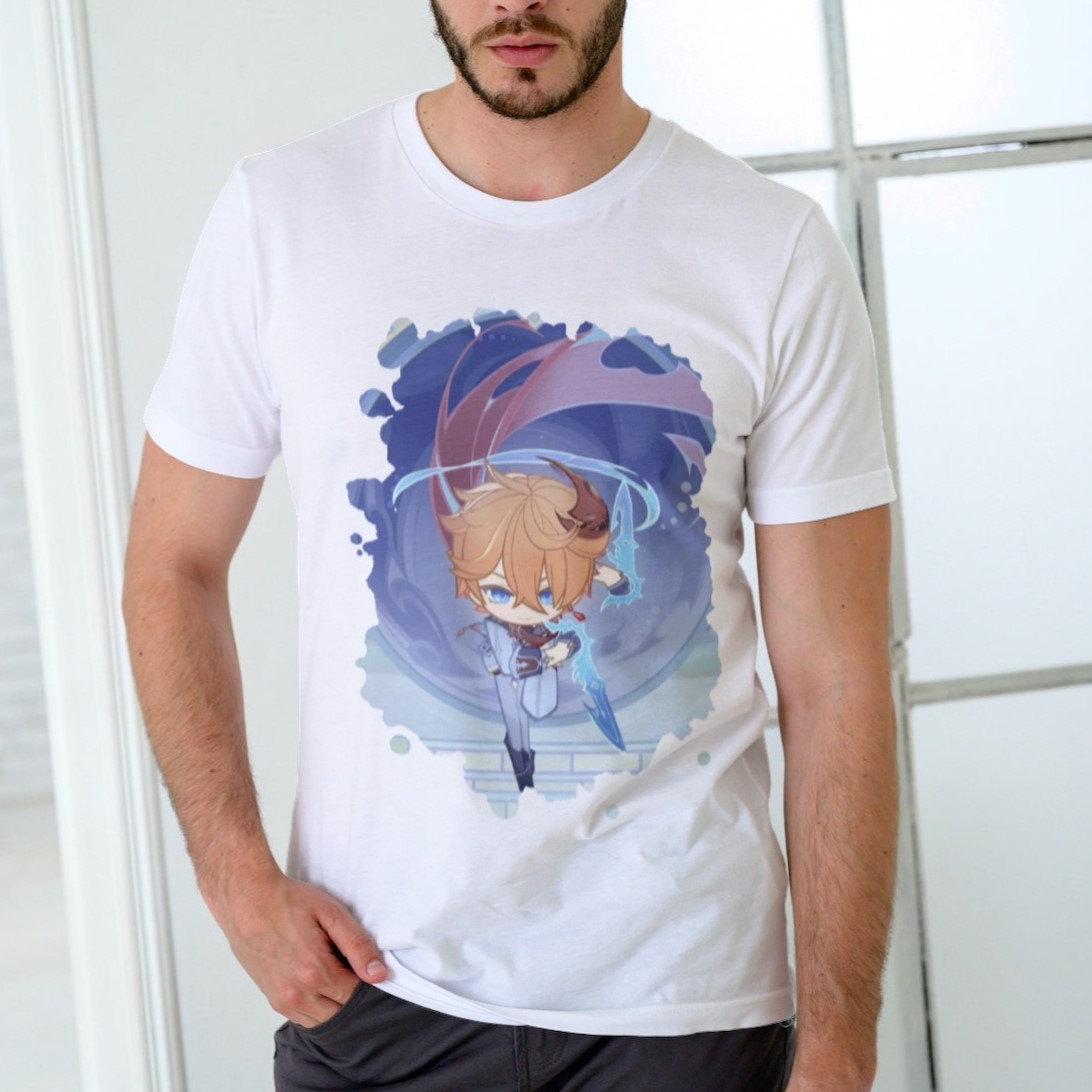 Nome do produto: camiseta Genshin Impact - Tartaglia 