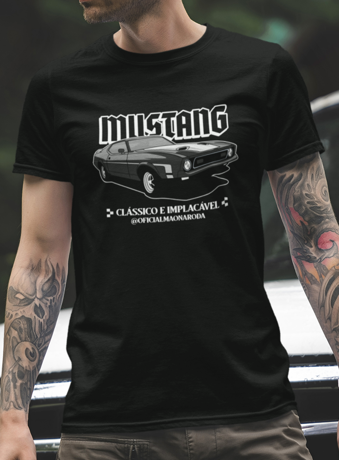Nome do produto: CAMISETA MUSTANG