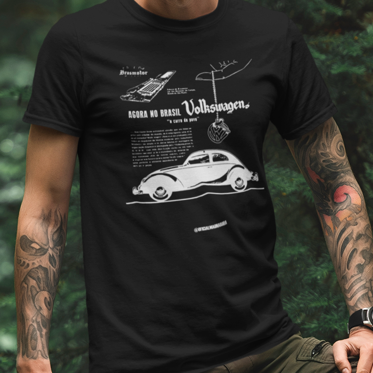 Nome do produto: CAMISETA FUSCA