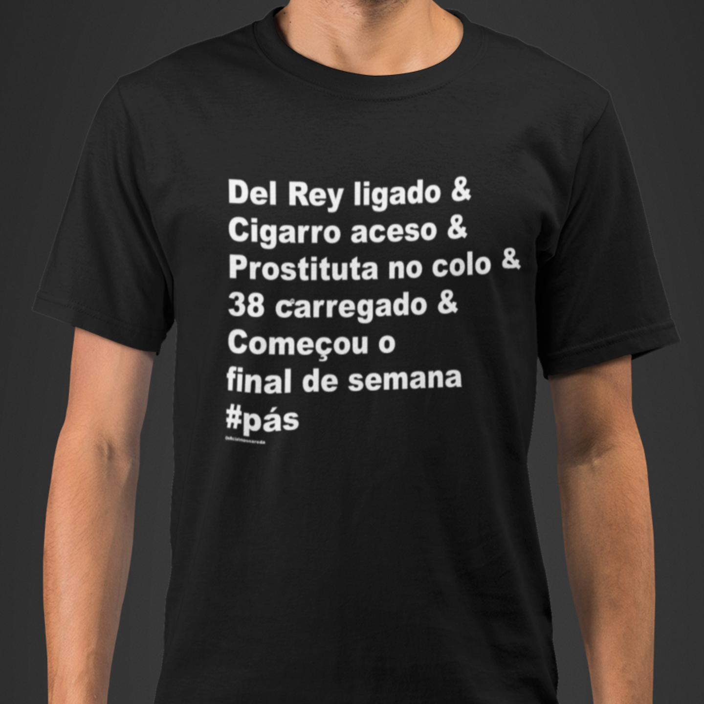 Nome do produto: CAMISETA DEL REY