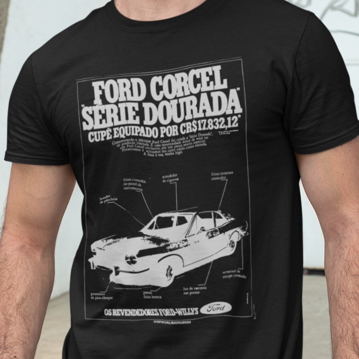 Nome do produto: CAMISETA CORCEL