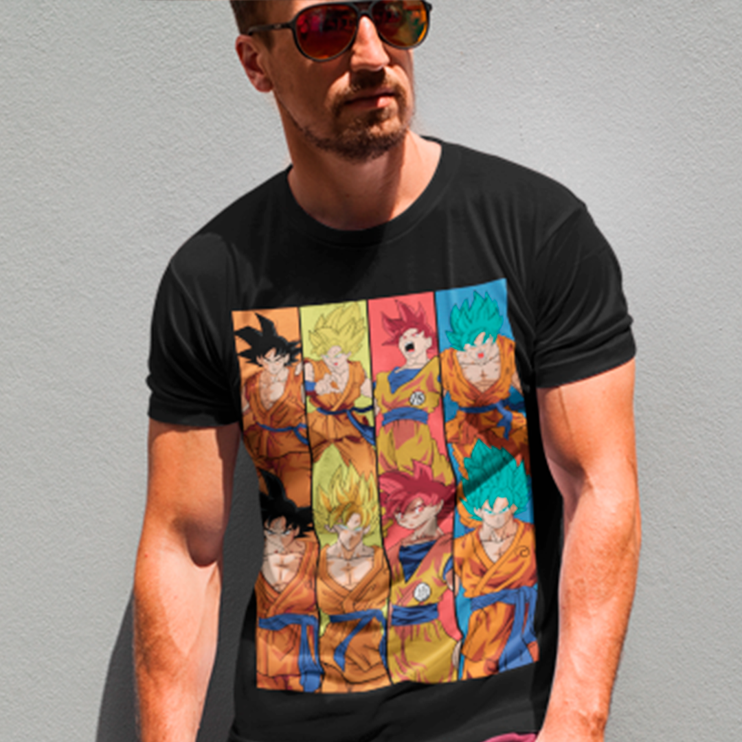 Nome do produto: Goku transformações