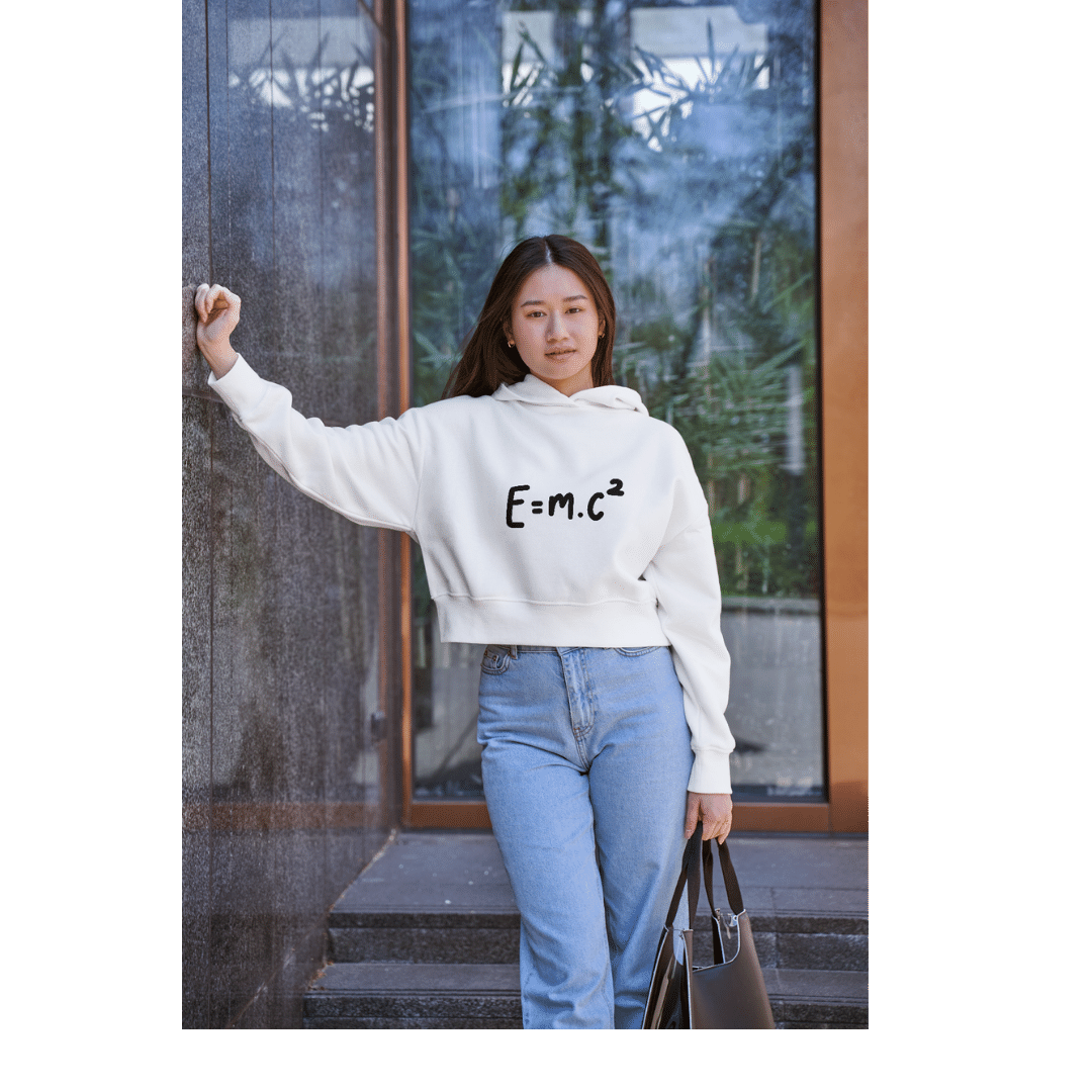 Nome do produto: Moletom E=mc²