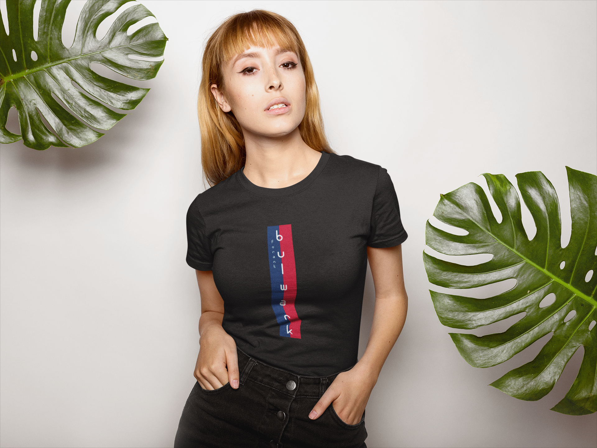 Camiseta Baby Long Feminina - Bulwark France - Cor Preta